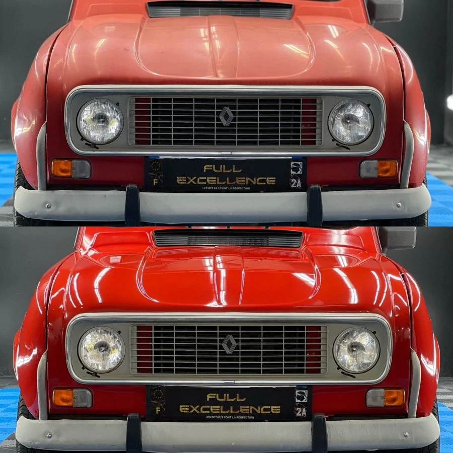 Correction de peinture complète — Renault 4L